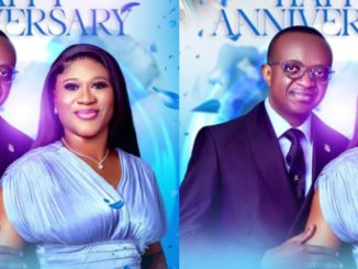 Pastor David Adeoye Celebrates 12th Wedding Anniversary with Wife Sunmbo in Heartfelt Post