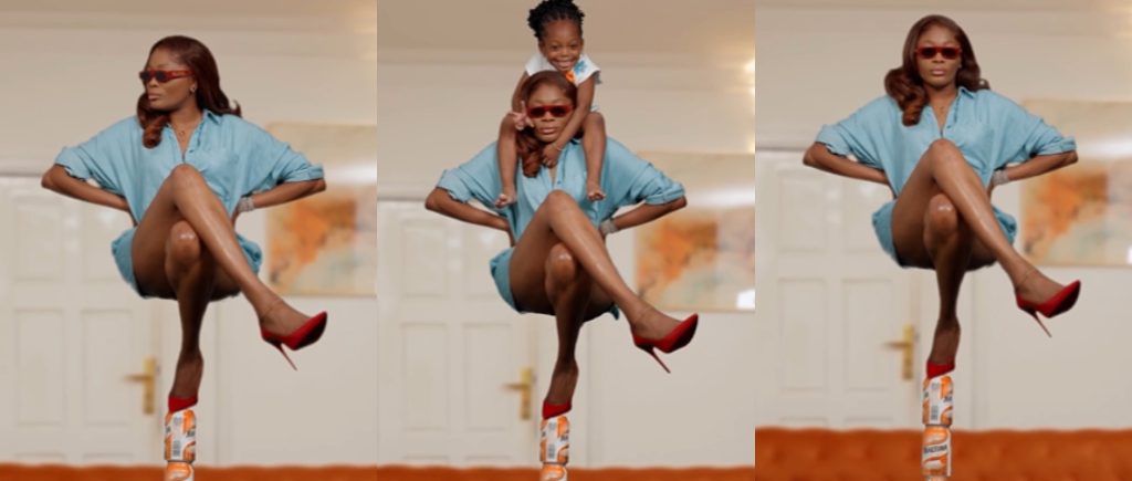 Kiekie and Daughter Nail Nicki Minaj Pose Challenge in Viral Video