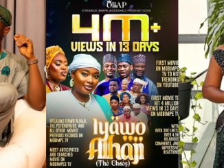 Lateef Adedimeji Celebrates Wife Mo Bimpe’s Record-Breaking YouTube Views