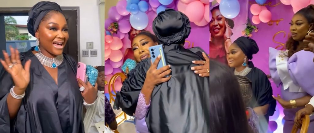 Mercy Aigbe Celebrates Bimpe Akintunde’s Baby Arrival with Sweet Videos
