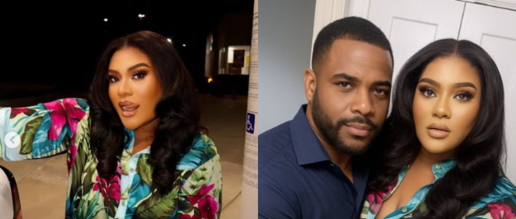 “Too Handsome to Hide” – Nkechi Blessing Shows Off Her New Man
