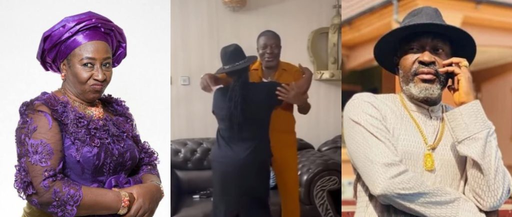 Actress Patience Ozokwo and Kanayo Kanayo Reunite