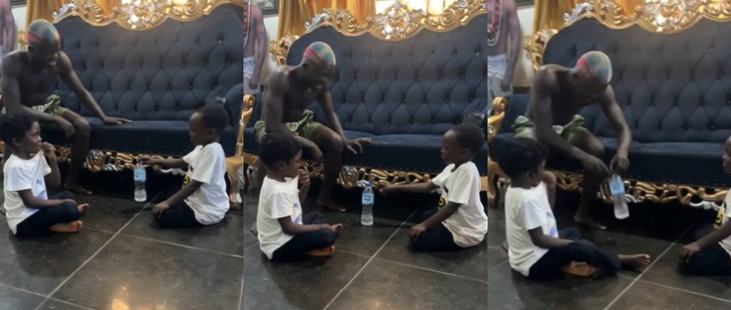“Lion No Dey Born Goat” - Portable Proudly Hails Sons’ Skills in Bottle-Flip Challenge