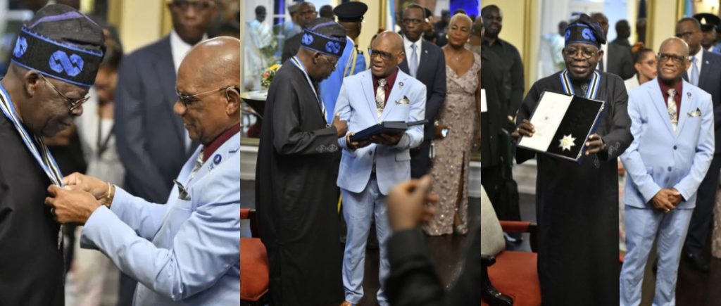 Saint Lucia Honors President Tinubu with Highest National Award