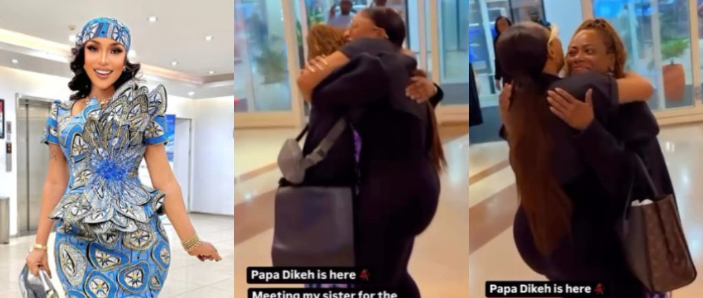 Tonto Dikeh Reunites With Lost Sister in Emotional Video

