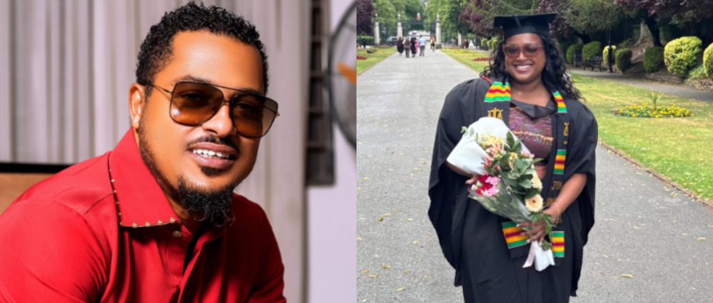 Van Vicker Beams with Pride as Daughter Graduates from University with Law Degree

