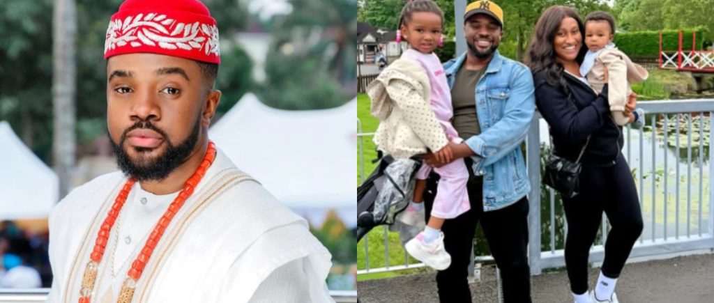 Williams Uchemba Shares Lovely Moments with Wife and Kids