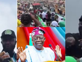 Seyi Law and Zack Orji Campaign for Tinubu in Abuja, Share ₦500 and Biscuits