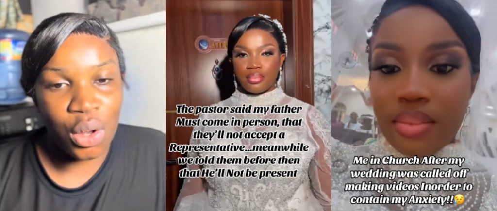 Church Cancels Wedding Over Bride’s Father’s Absence