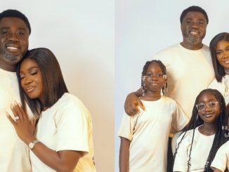 Mercy Johnson Shares Adorable Family Photos in Matching Outfits to Celebrate New Month