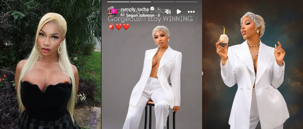 Netizens React As Tacha Celebrates Mercy Eke’s Birthday