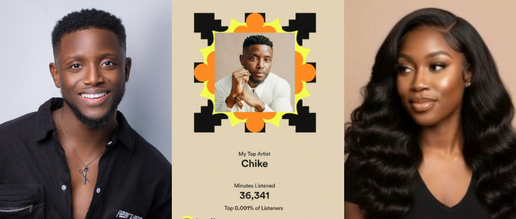 Chiké Surprises Top Spotify Fan With Cash Gift After Yearly Wrapped ...