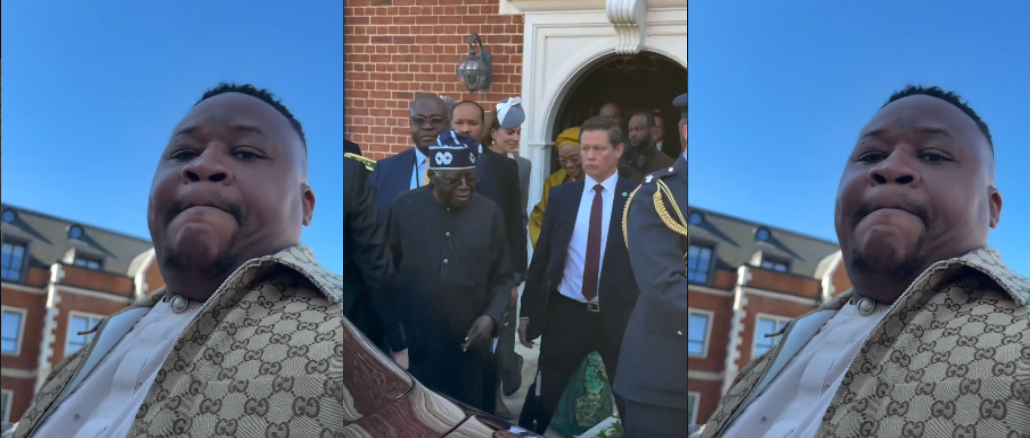 “No Vacancy In Villa Until 2031”- Cubana Chiefpriest Shows Support While In London With Tinubu