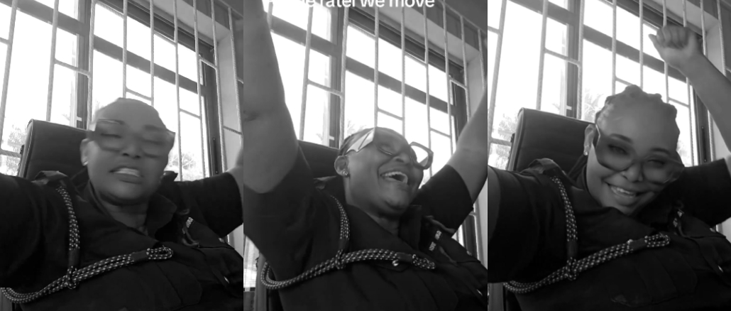 “I’m a Ratel Member, And We’re The 4th Arm Of Government In Nigeria’- Female Nigerian Police Officer Declares