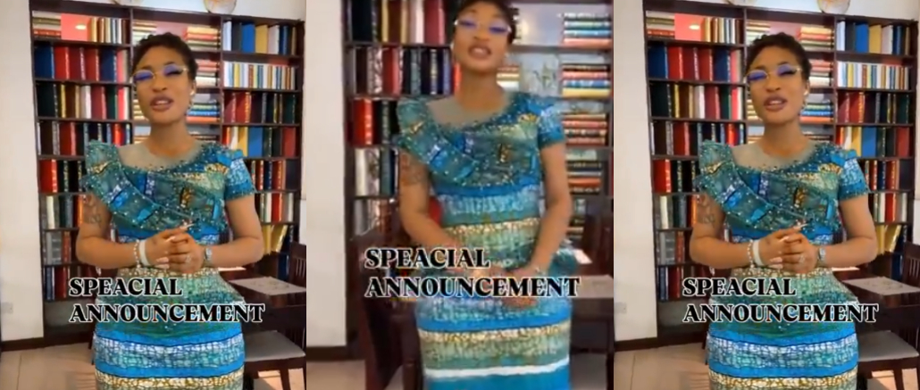 “Call Me Evangelist Tonto or Woman of God” – Tonto Dikeh Renounces ‘King Tonto’ Title,