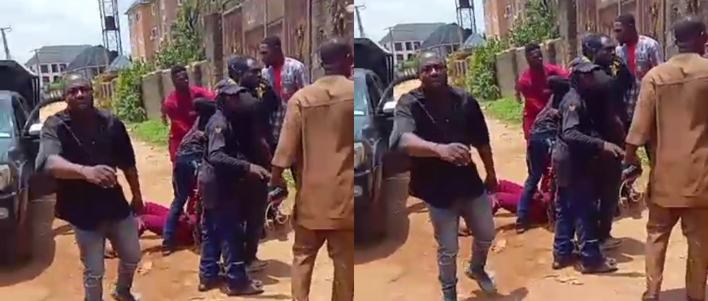 Unizik Students Block Road Over Alleged Beating of SUG President By Soludo’s Udogachi Vigilante Group