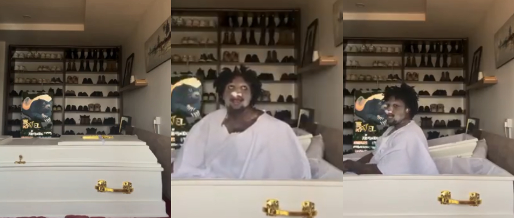 “New Age Lazarus”- Jubilation as VeryDarkMan ‘Resurrects’ Three Days After His Death and Burial