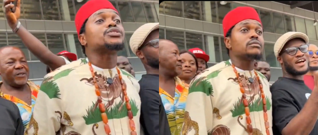 “They can never intimidate us. What you guys saw is just politics”-  BLord Speaks After Arrival in Anambra