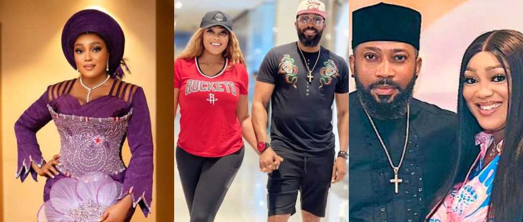 “Both Of You Can Finally Be Together”- Peggy Ovire Alleges Fredrick Leonard Cheated With Married Mother of Four